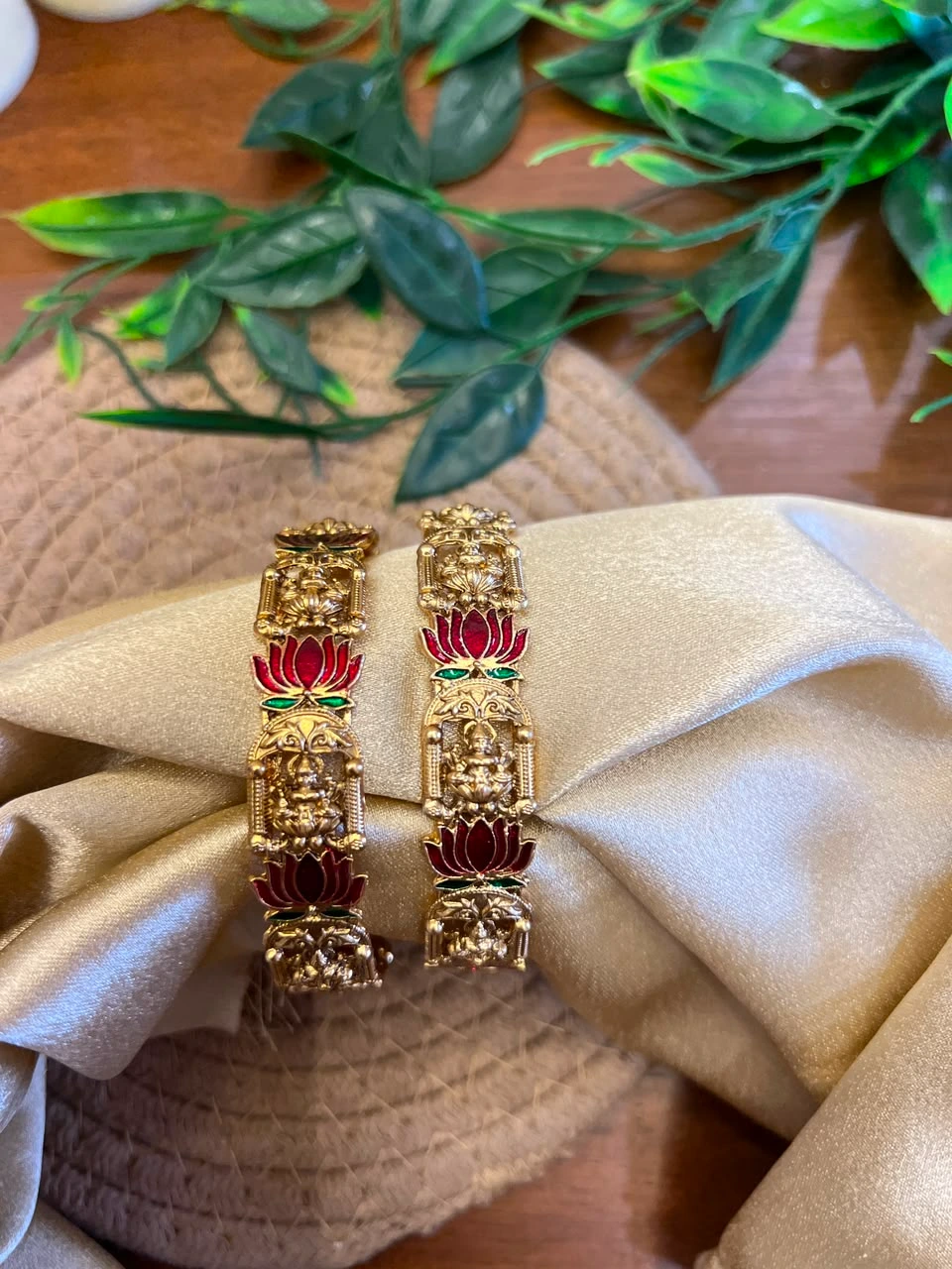 Statement Bangles — Padma Lotus Bangle